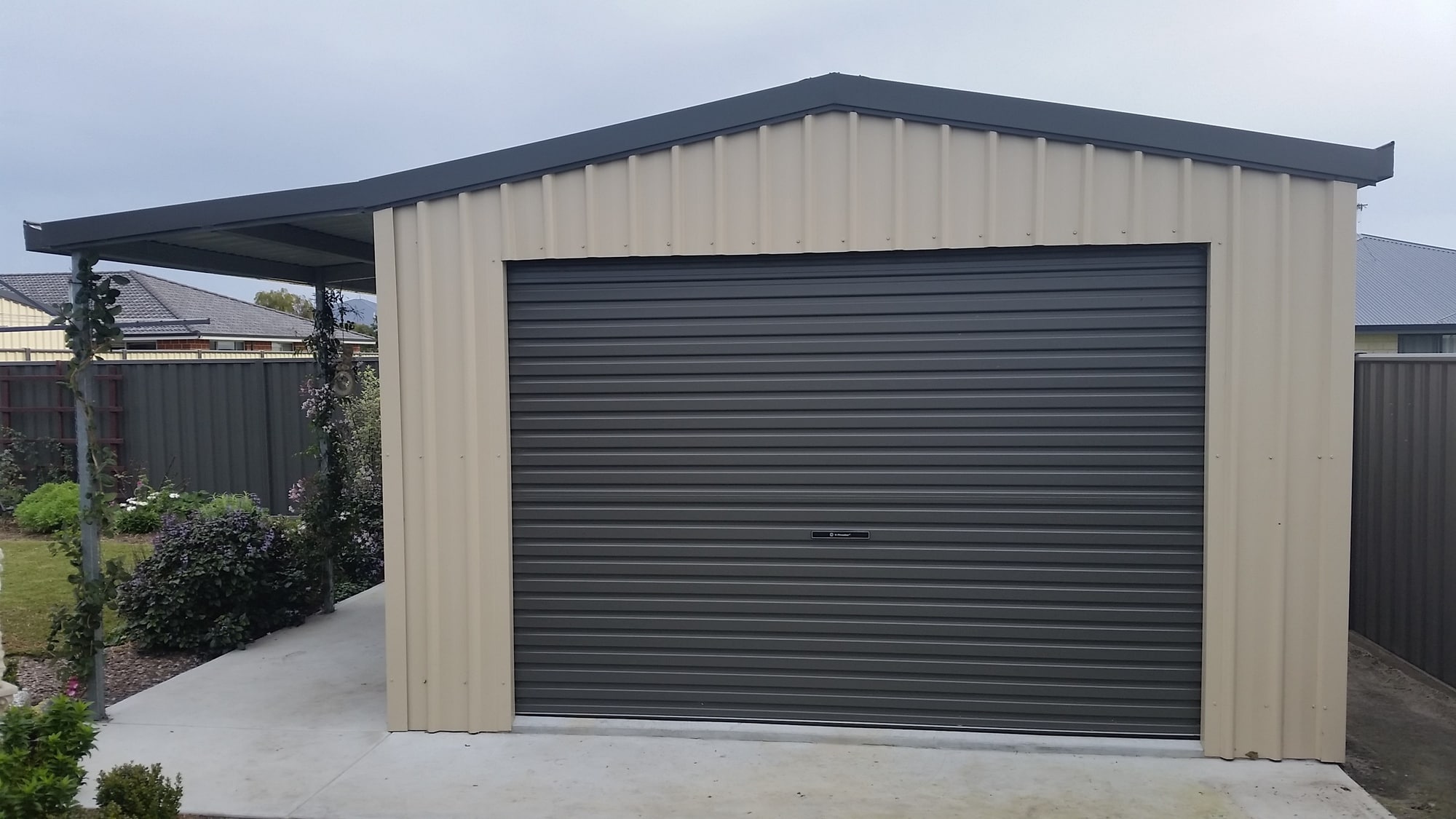 Small Workshop with Awning in McKail, Albany Western Australia