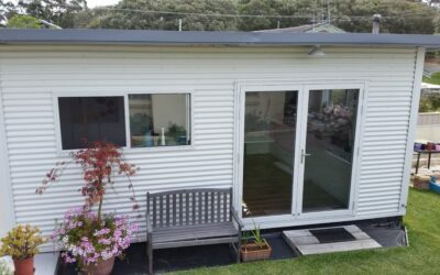 Artist Studio Skillion with eaves 4m x 6m x 2.7m (3)