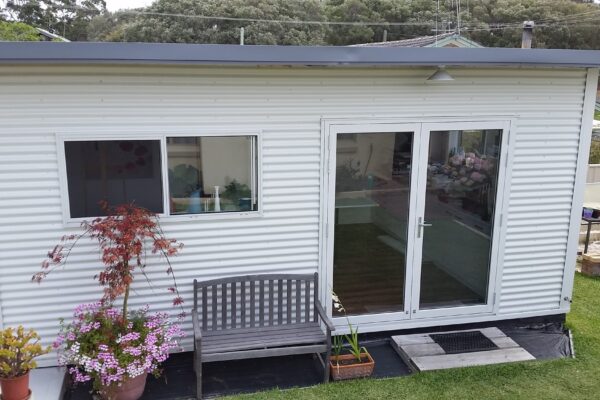 Artist Studio Skillion with eaves 4m x 6m x 2.7m (3)