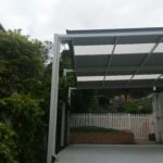 Attached Skillion Carport with offset posts 1