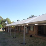 Gable Patio with eaves