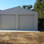 Industrial Utility Storage Shed with Electric Industrial Roller Doors 8m x 8m x 3.4m (4)