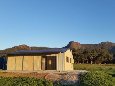 Small Acreage Storage with Weekender and verandah 7m x 10m x 2.7m (2) Small Acreage Storage with Weekender and verandah 7m x 10m x 2.7m (2)