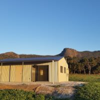 Small Acreage Storage with Weekender and verandah 7m x 10m x 2.7m (2)